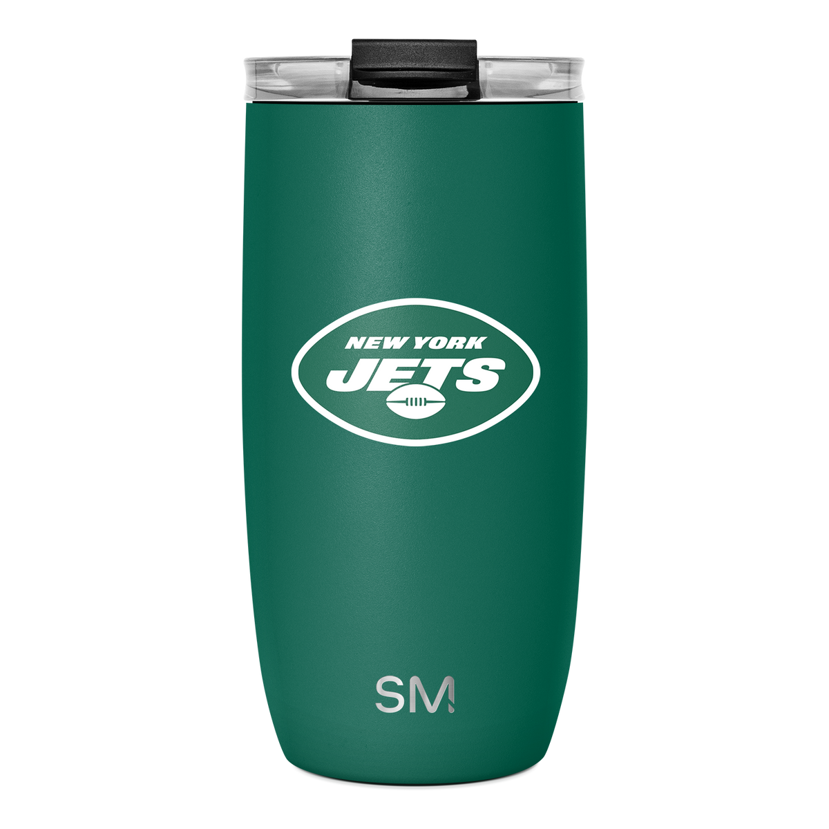 NFL Voyager Tumbler with Clear Flip Lid & Straw