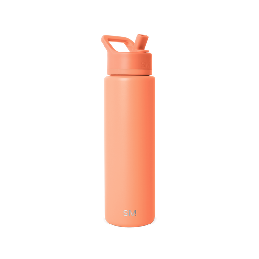 Summit Water Bottle with Straw Lid